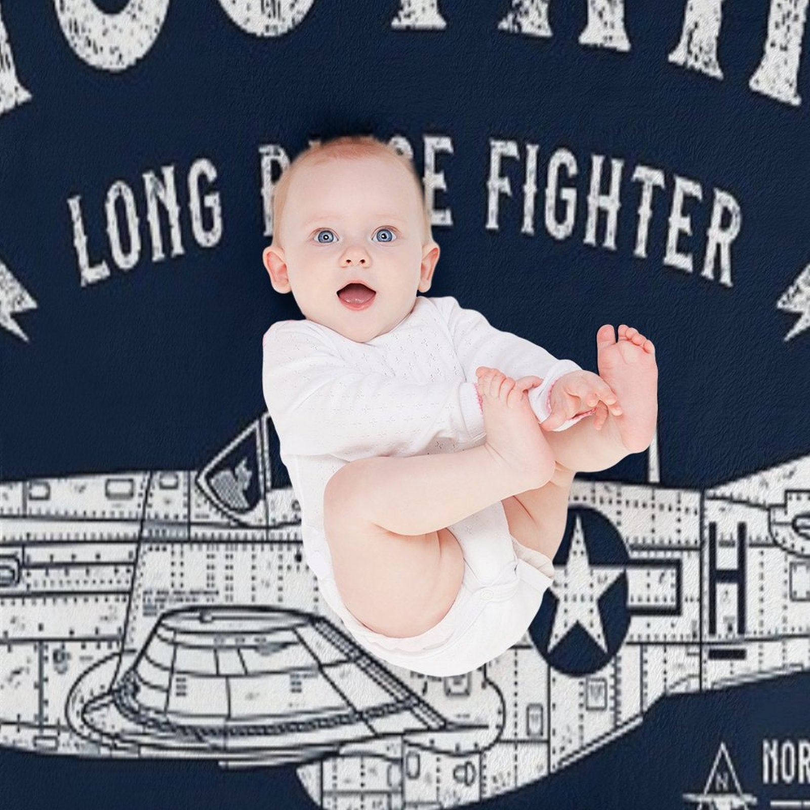 P-51 Mustang Premium Throw Blanket