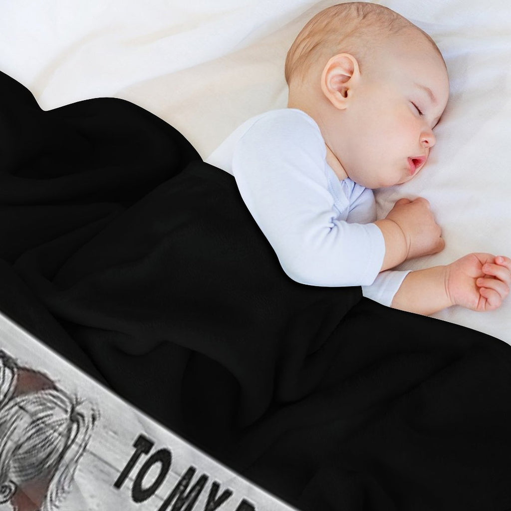 To My Daughter I Closed My Eyes For But A Moment And Suddenly Shrink-resistant Throw Blanket