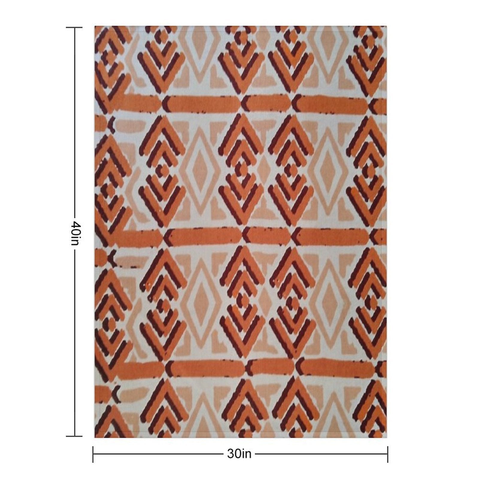 Arrow Textile Design Travel-friendly Throw Blanket
