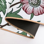 William Morris Wild Rose Wallpaper  Eco-Friendly Bath Mat