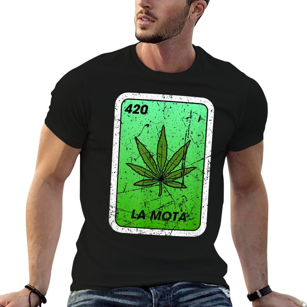 Funny 420 - La Mota Tee Hispanic Weed Smoker  Quick-drying T-Shirt