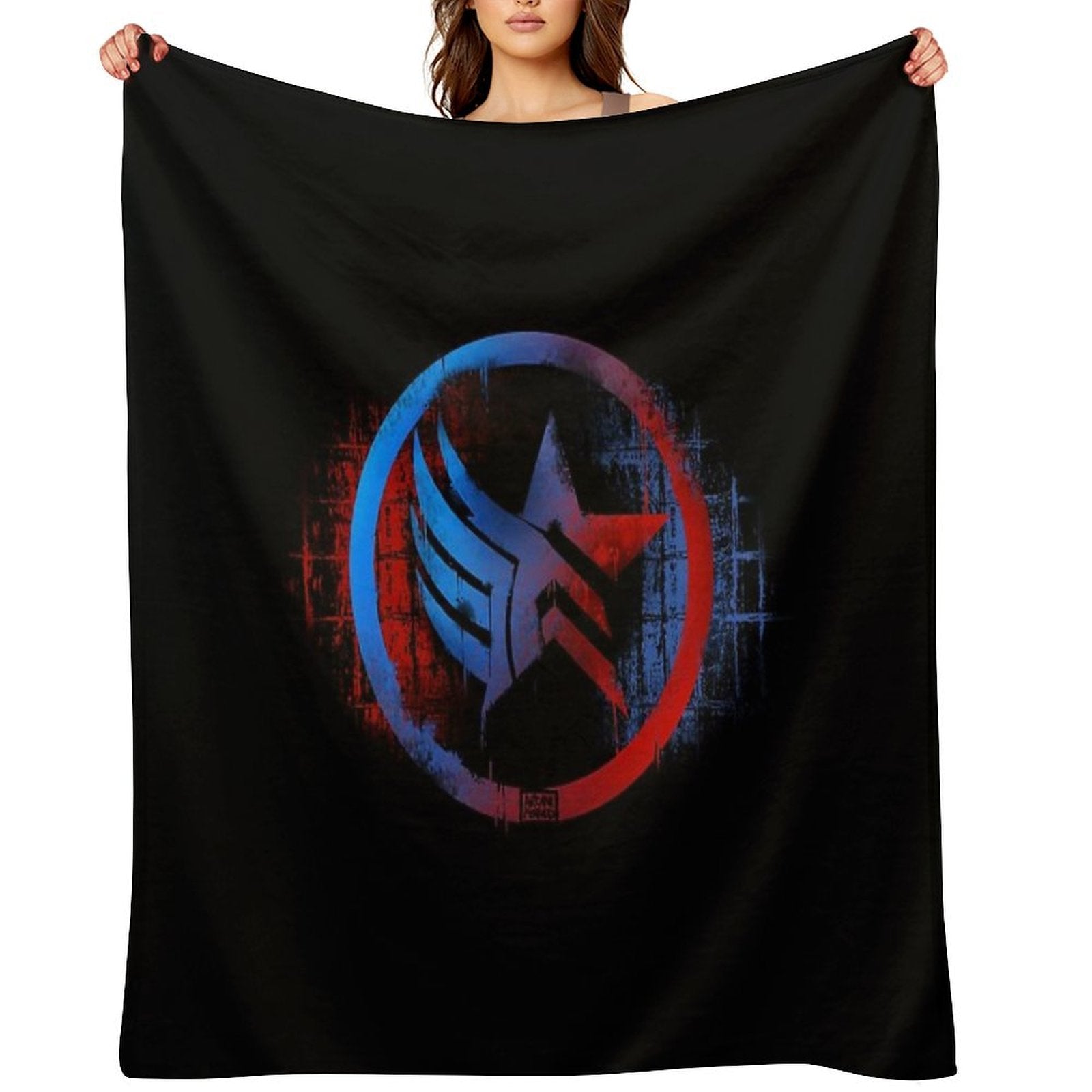 Mass Effect Paragon Renegade Compact Throw Blanket