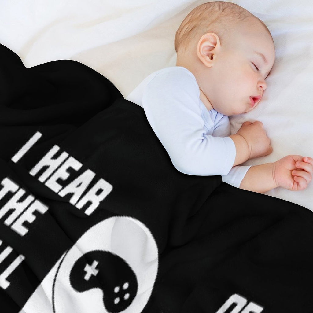 Boy Gamer Video Games Calling Boy Gamers Gift All-season Throw Blanket