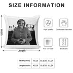 Swagela Merkel - Dark Soft Washable Throw Pillow