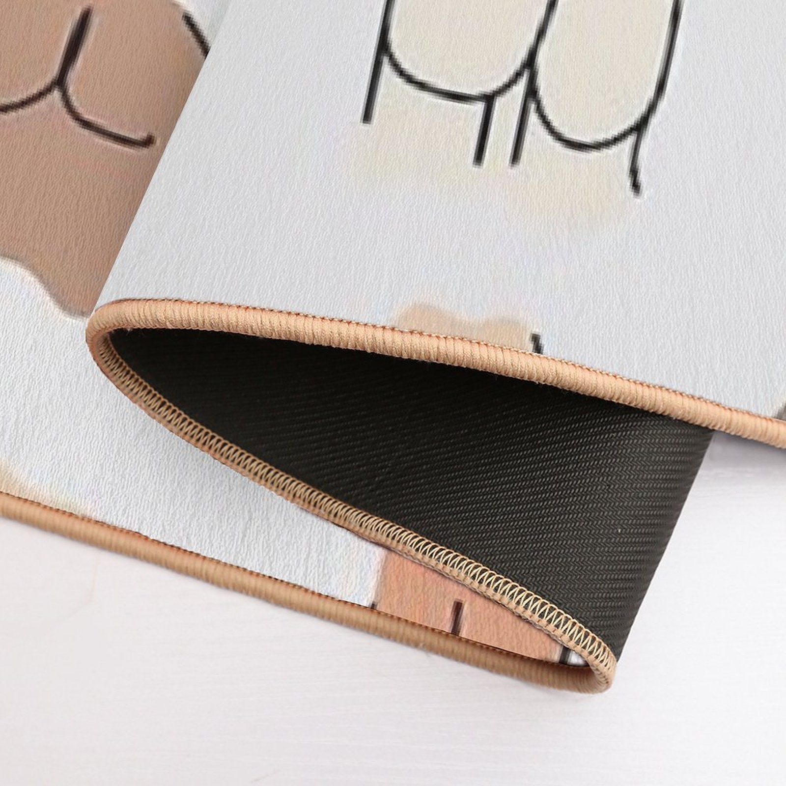 Nice Bum Body Positive Colorful  Eco-Friendly Bath Mat