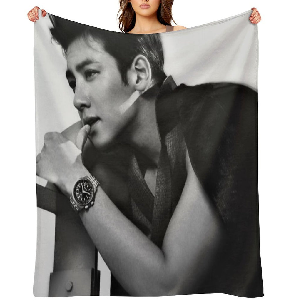 Ji Chang Wook - 지창욱 Easy Care Throw Blanket
