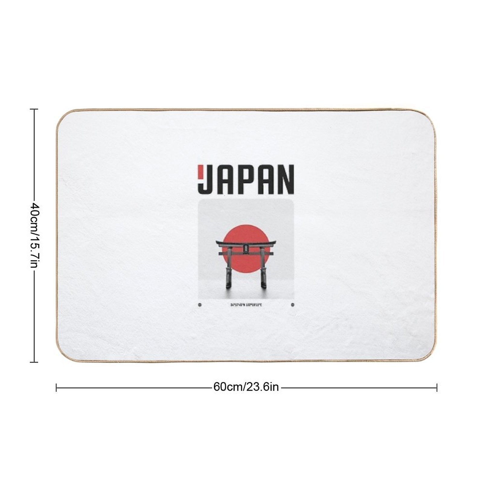 ITSUKUSHIMA SHRINE [ JAPAN ] VOL. 1  Pet-Safe Bath Mat