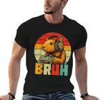 Funny Gifts For Capybara Lovers Mens Boys Kids Graphicss  Wrinkle-resistant T-Shirt