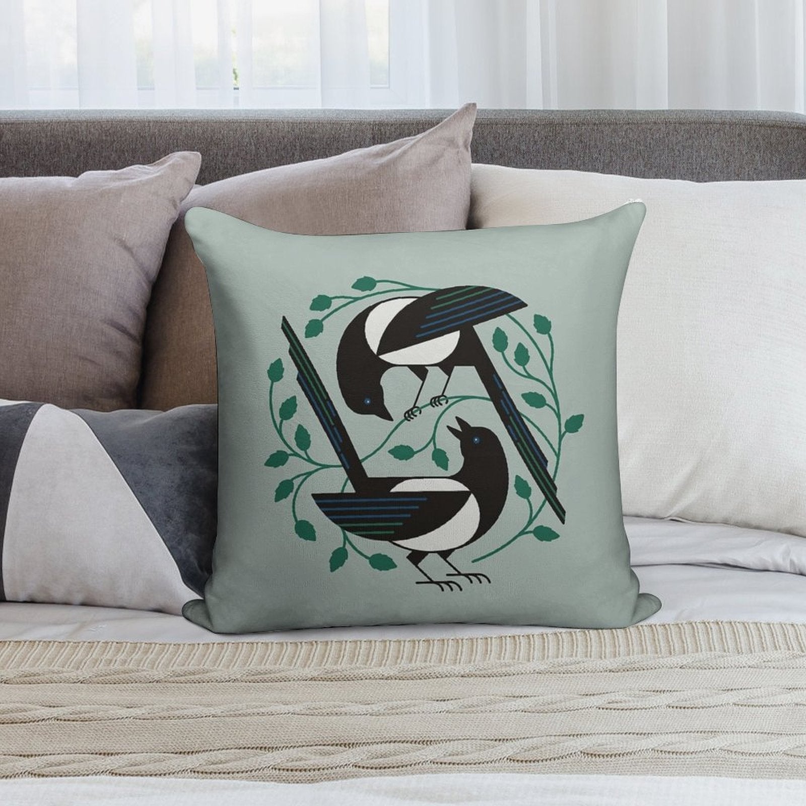 The Joy of Spring Soft Decorative Cover Throw Pillow