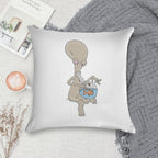 Roger Smokin' Up Soft High-Density Material Throw Pillow