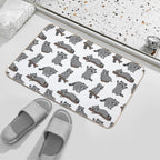 Raccoons  Absorbent Bath Mat