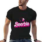 Retro Beer Pun Bar Pub Crawl Party Men Women Funny Beer  Relaxed-fit T-Shirt