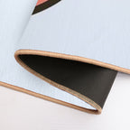 Cute Snail on Strawberry  Non-Slip Bath Mat