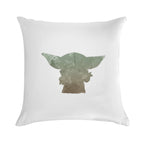 Baby Inspired Silhouette Soft Shrink-Resistant Throw Pillow