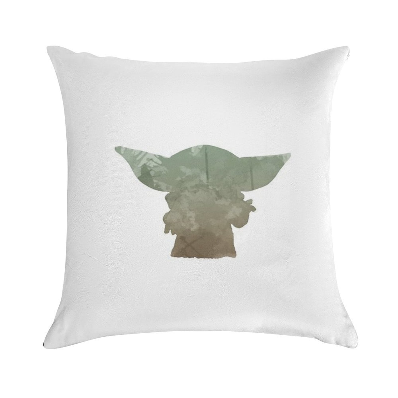 Baby Inspired Silhouette Soft Shrink-Resistant Throw Pillow