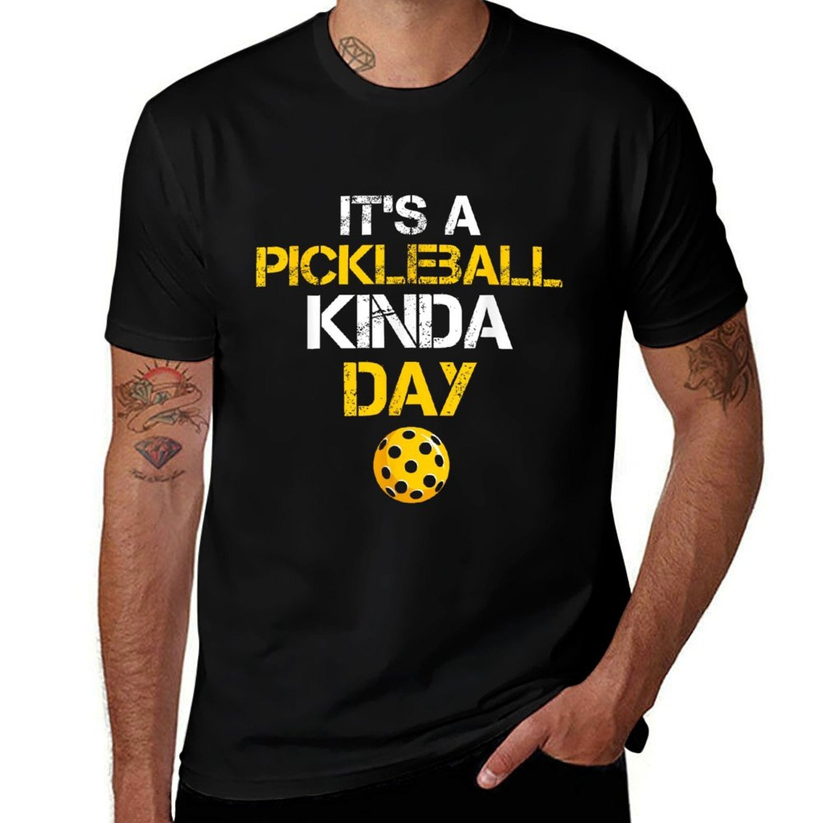 Funny Pickleball Player Paddle - Pickleballing  Pickleball  Soft T-Shirt