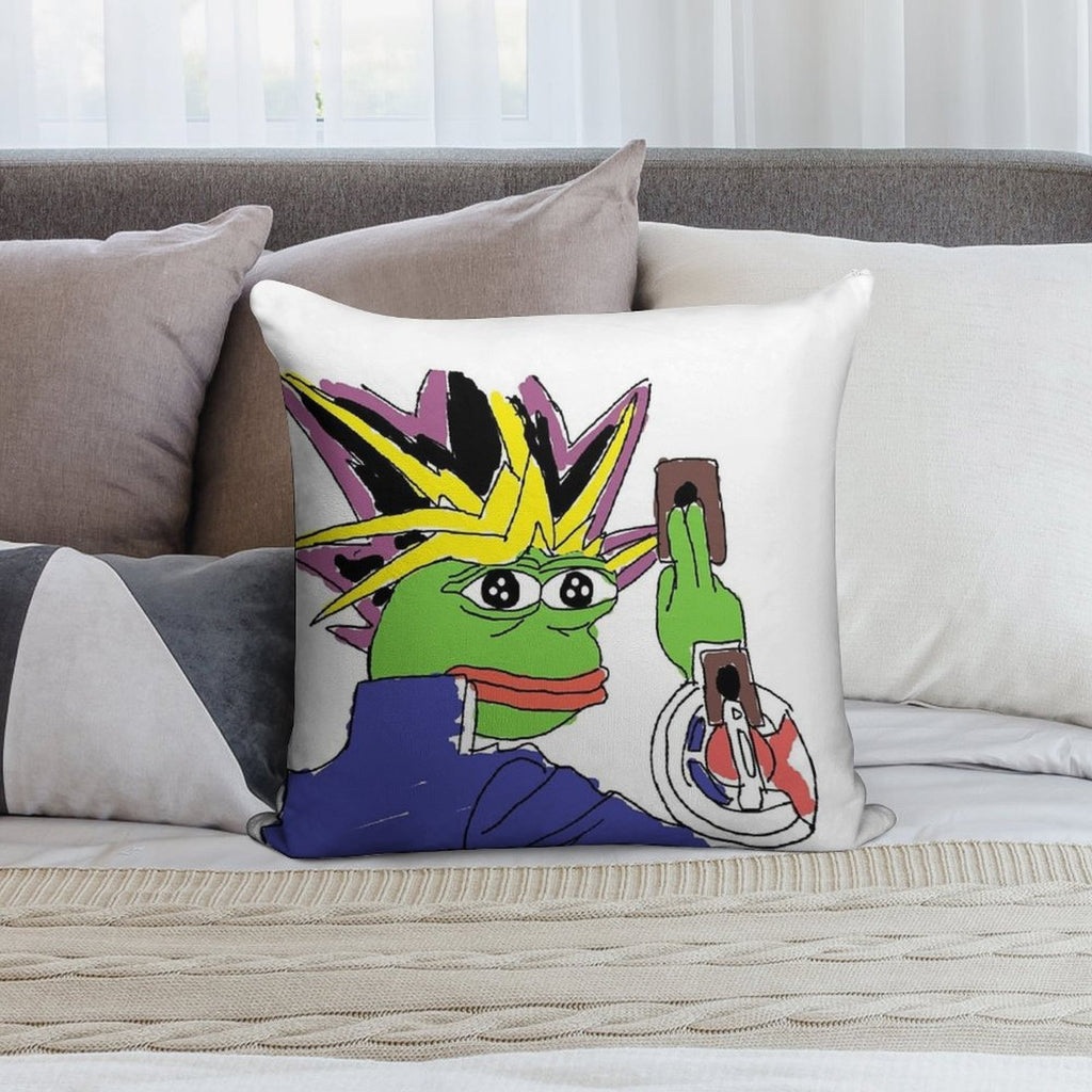Pepe Muto Soft Gift Ready Throw Pillow
