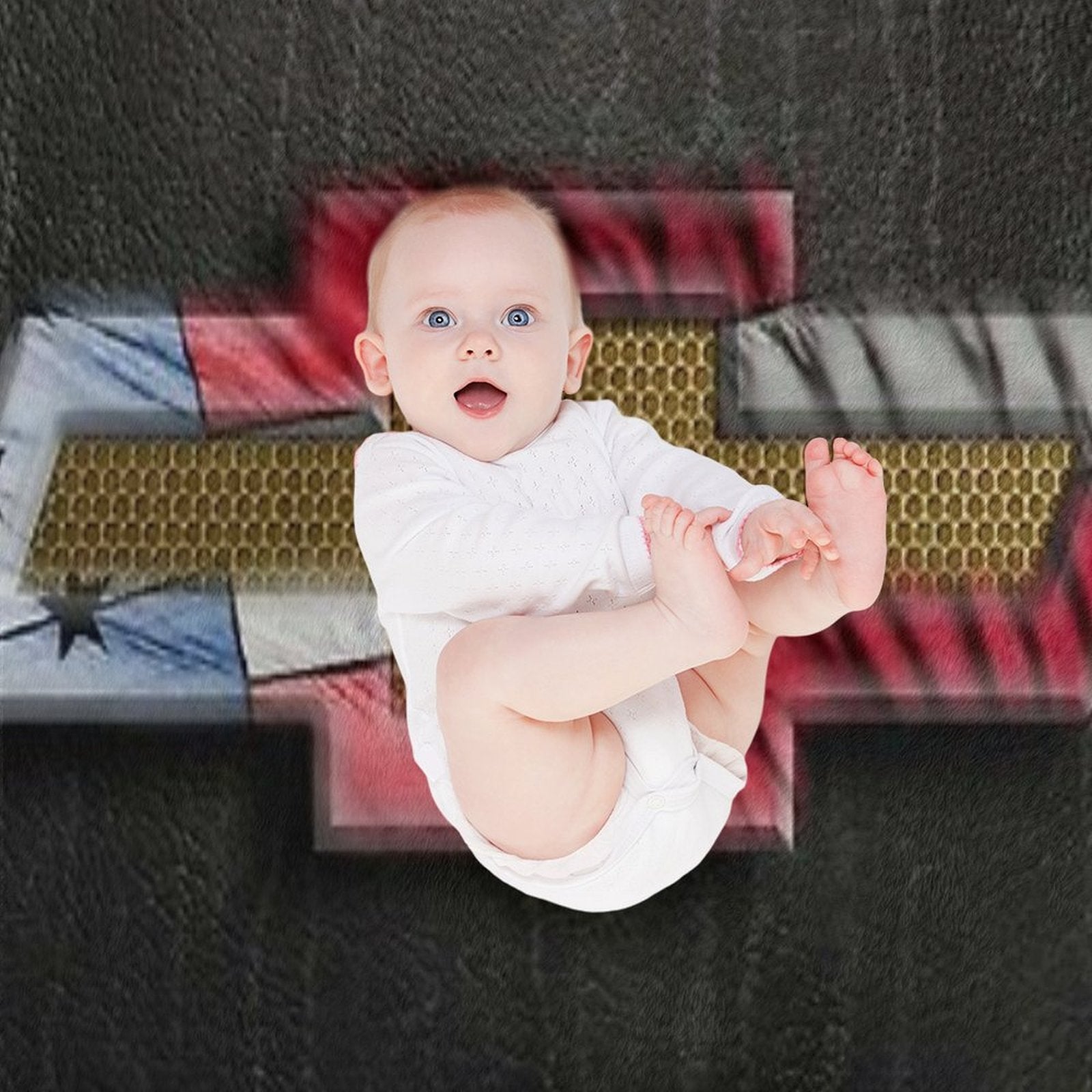 Chevy 3 Gift-ready Throw Blanket