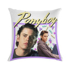 80s Ponyboy Curtis The Outsiders Soft High-Density Material Throw Pillow