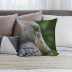 Shoebill Soft Warmth Comfort Throw Pillow