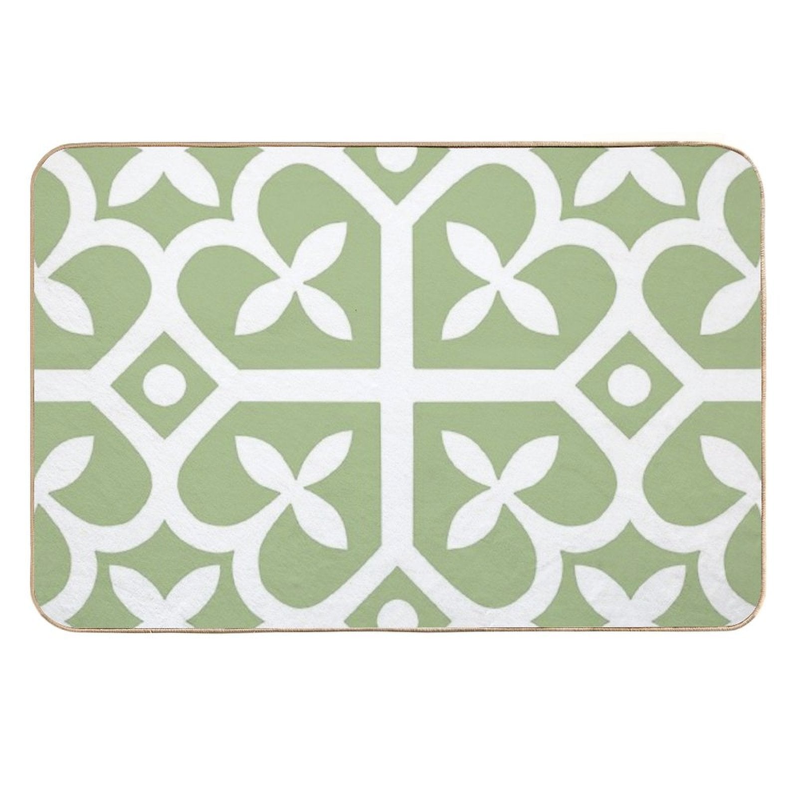 Tile Art  Anti-Trip Bath Mat