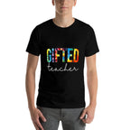 Gifted Teacher Women Tie Dye Back To School Appreciation Day  Relaxed-fit T-Shirt