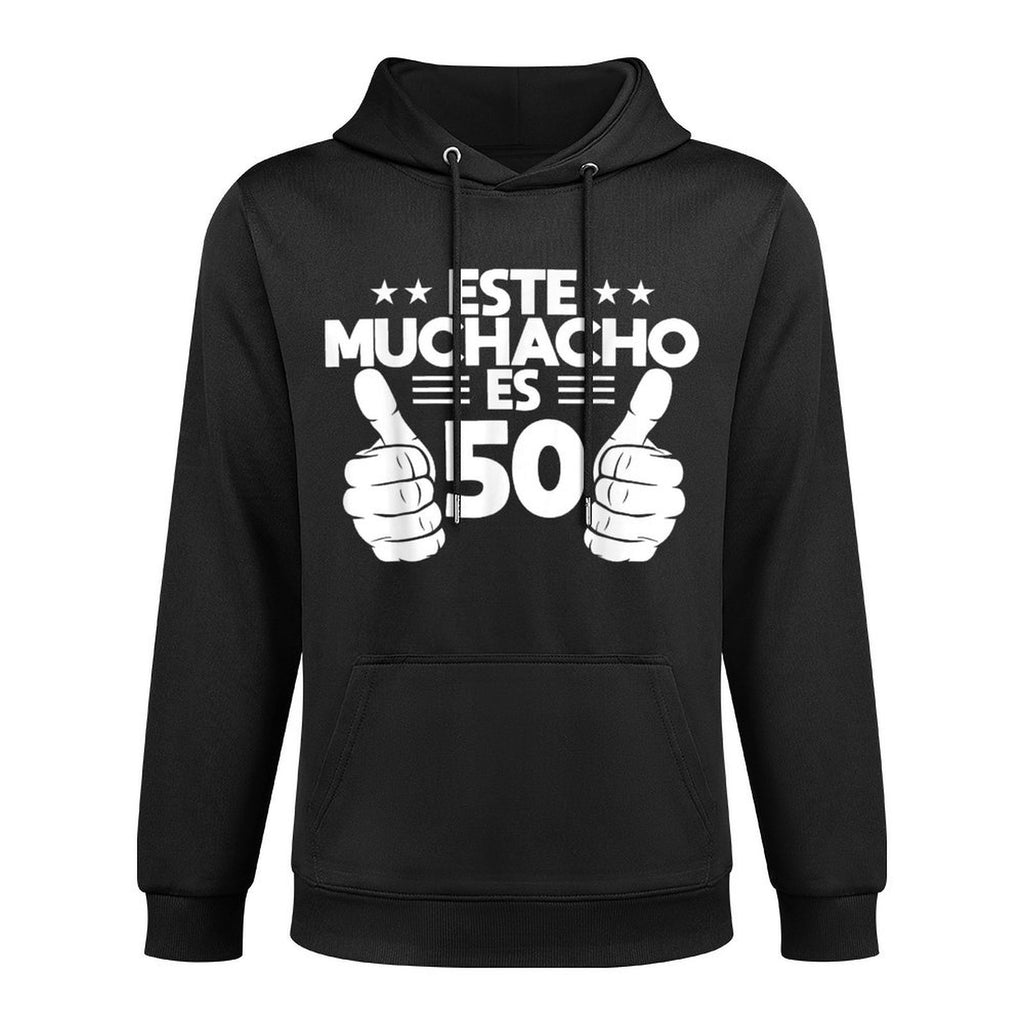 Este Muchacho Es 50 Year Old Birthday Spanish 50th Cool Adjustable Hood Hoodie