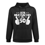 Este Muchacho Es 50 Year Old Birthday Spanish 50th Cool Adjustable Hood Hoodie