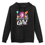Basketball Bball Birthday Girl Female Birthday Girl Shape Retention Hoodie
