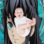 Muichiro Tokito - 18 Wrinkle-free Throw Blanket