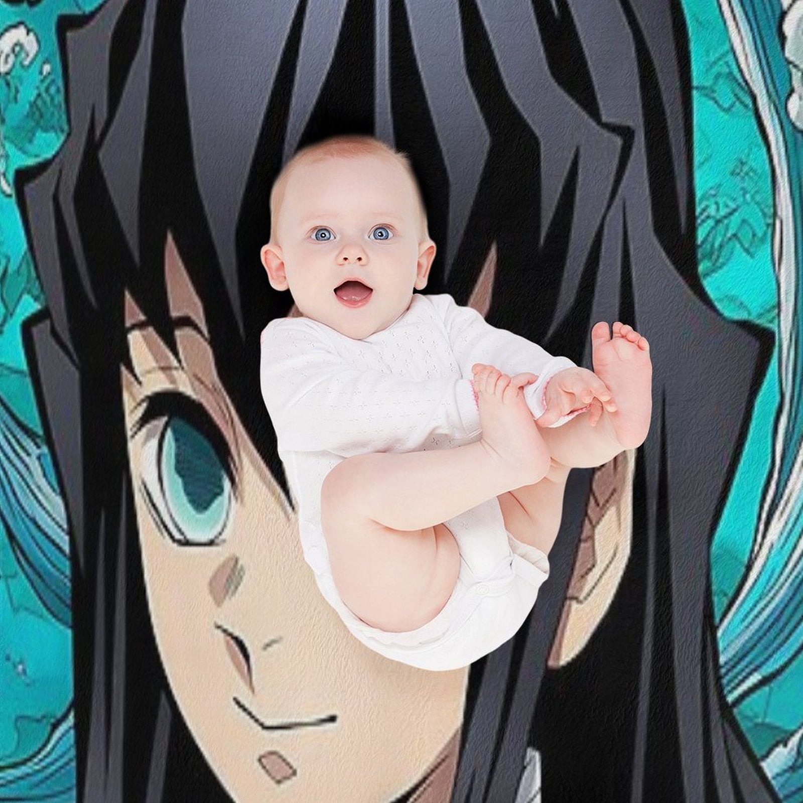 Muichiro Tokito - 18 Wrinkle-free Throw Blanket