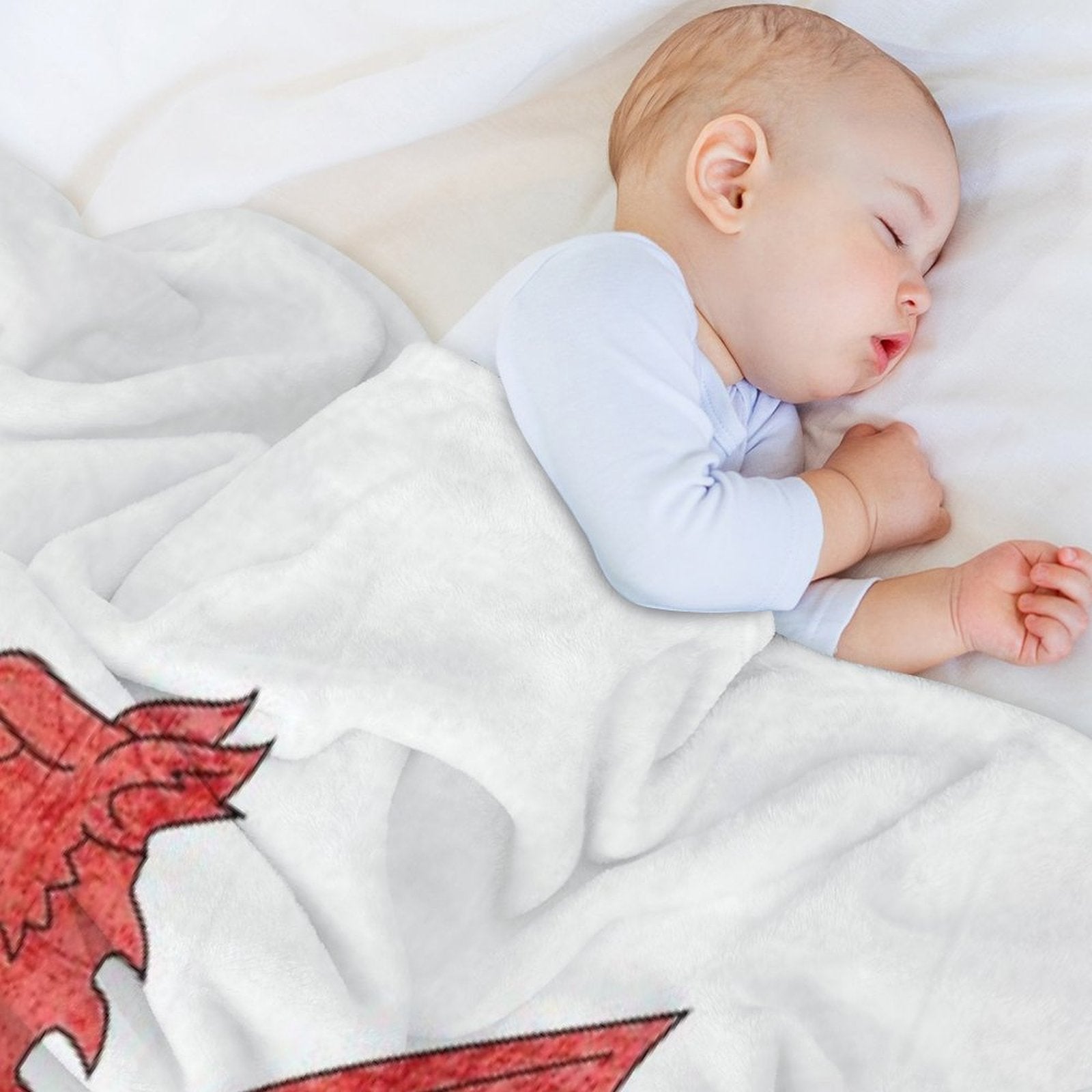 Old Classic Welsh Flag Wales Lightweight Throw Blanket