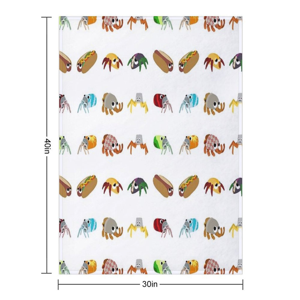 Bugsnax - Fast Food Pack All-season Throw Blanket