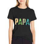 Papa Golf Silhouette Cool Golfing Sport Golfer Dad Daddy Men  Soft T-Shirt