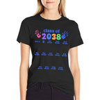 Funny Class of 2038 Grow With Me Handprint Pre-k 12th Grade  Eco-friendly Material T-Shirt