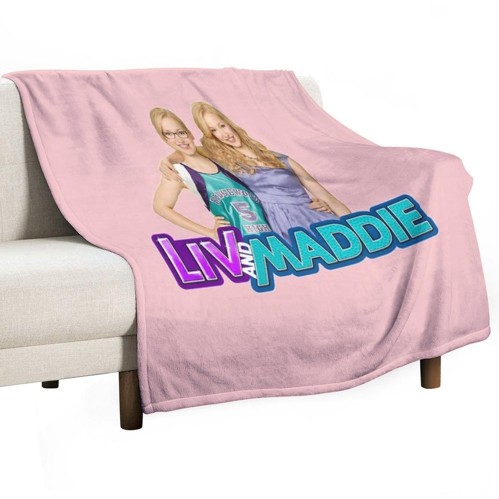 Liv And Maddie Anti-pilling Throw Blanket