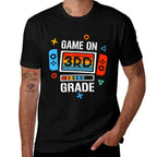 Back To School Game On 3rd Grade Funny Gamer Kids Boys  Odor-resistant T-Shirt