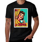 Mexican Lottery Designs Mexican La Chismosa Parody Lottery  Moisture-wicking T-Shirt
