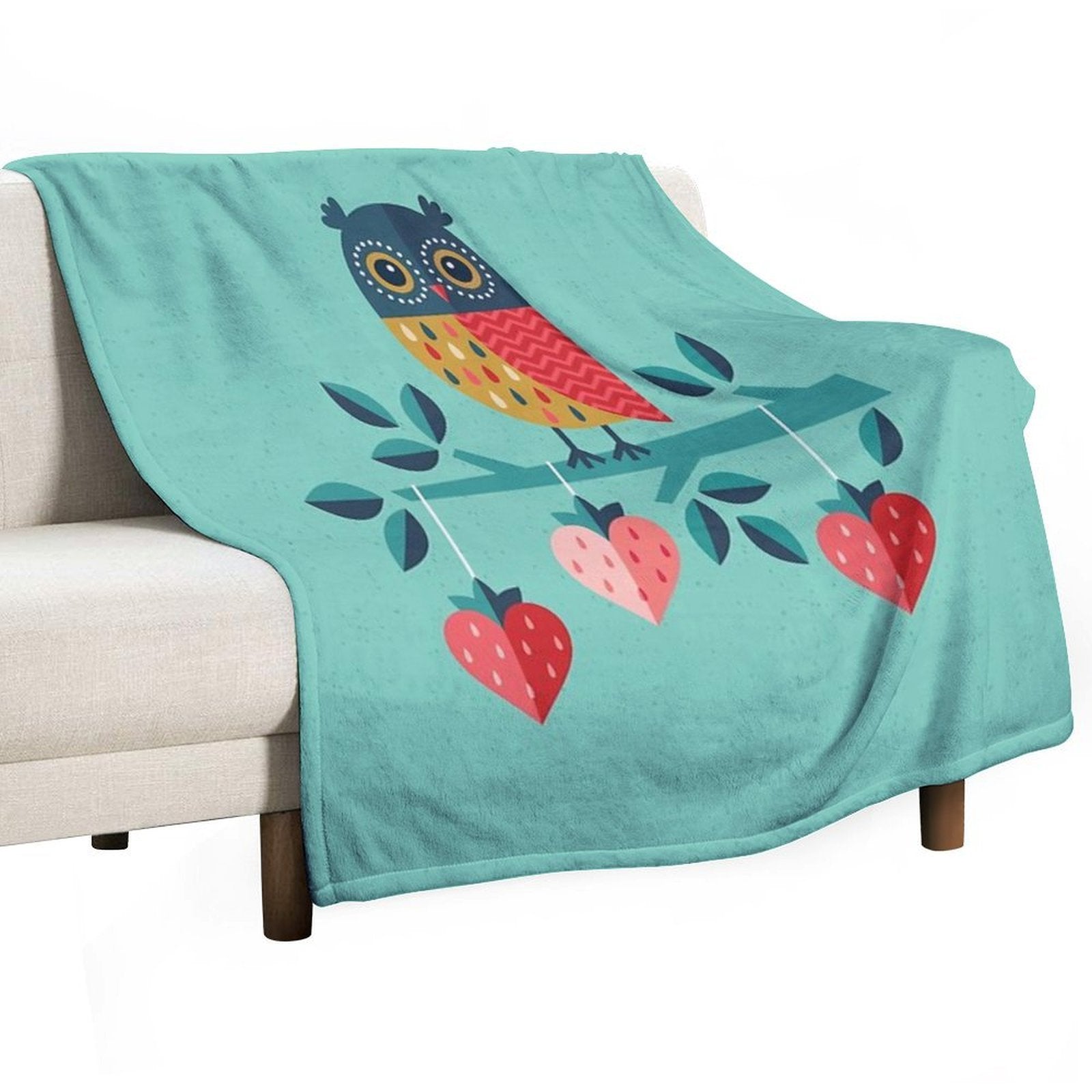 Owl Always Love You Easy Care Throw Blanket