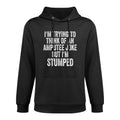 Im Stumped Amputee Joke Missing A Leg Humor Prosthetic Machine Washable Hoodie