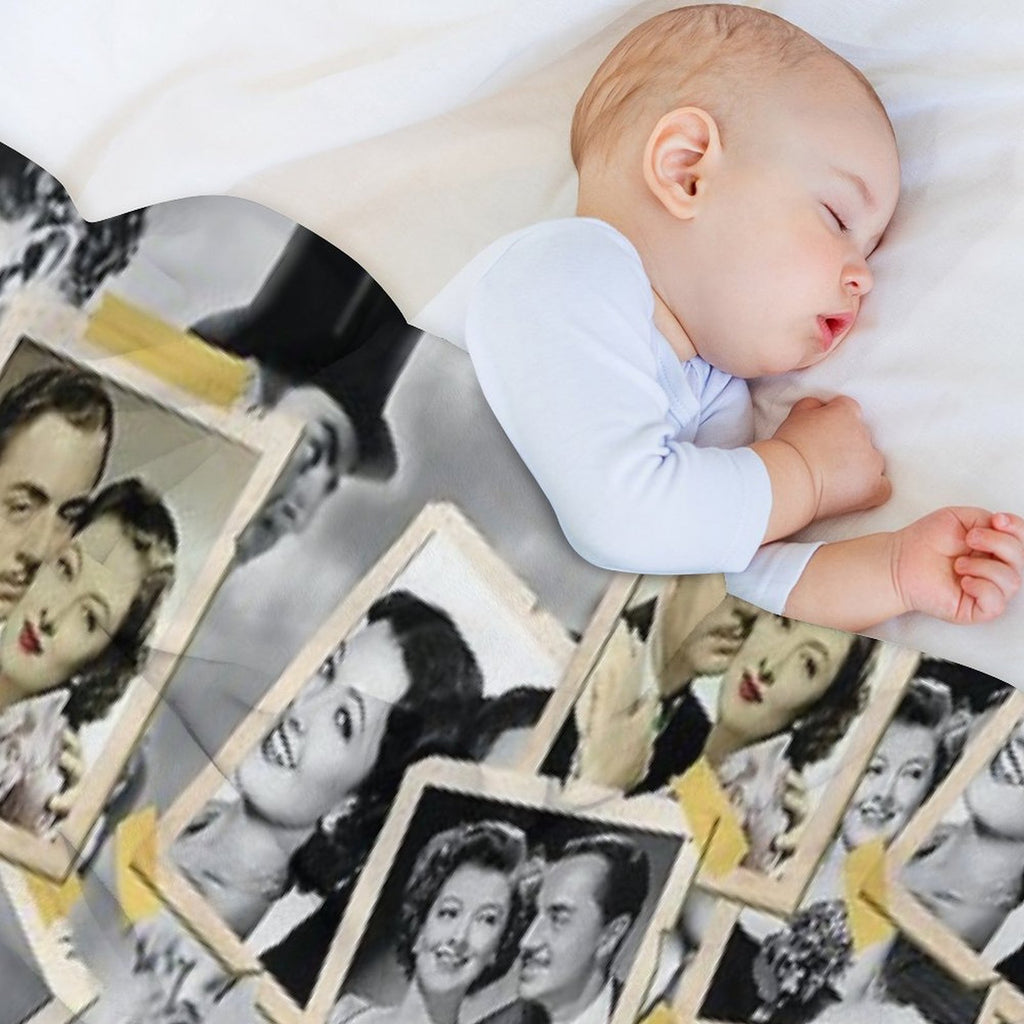 The Thin Man, Crime Thriller 30s, William Powell Myrna Loy Sustainable Throw Blanket