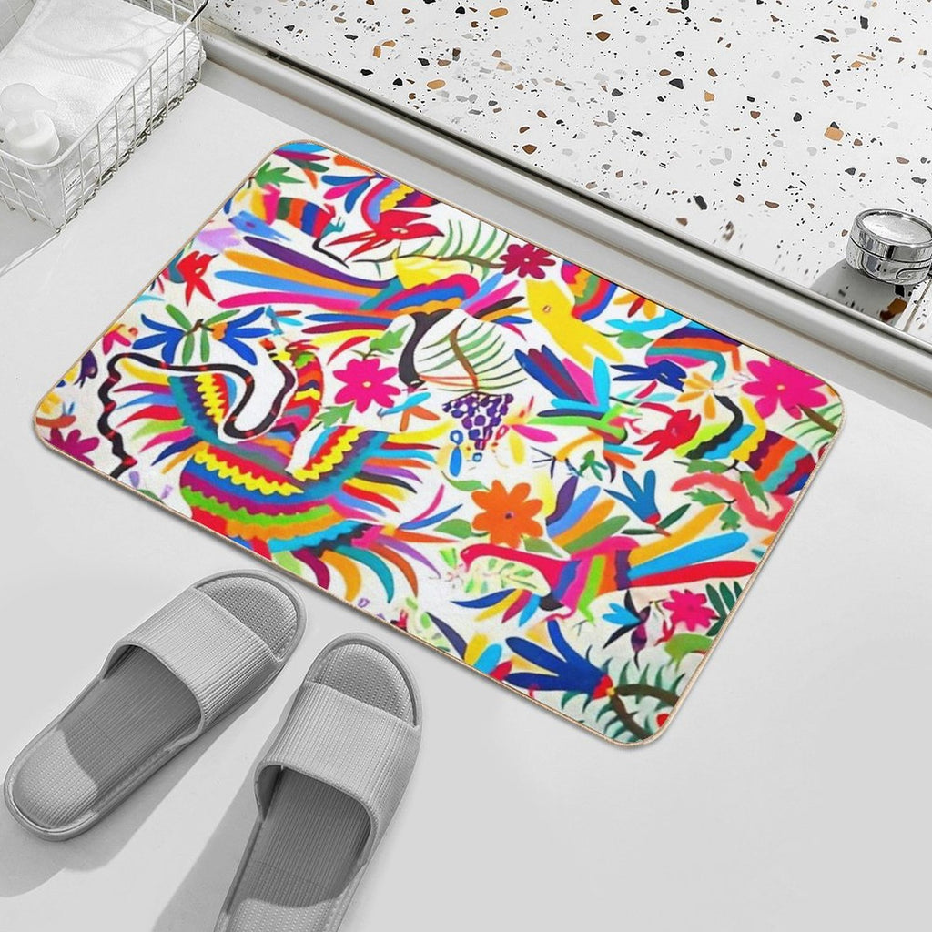 Otomi Mexico  Anti-Trip Bath Mat