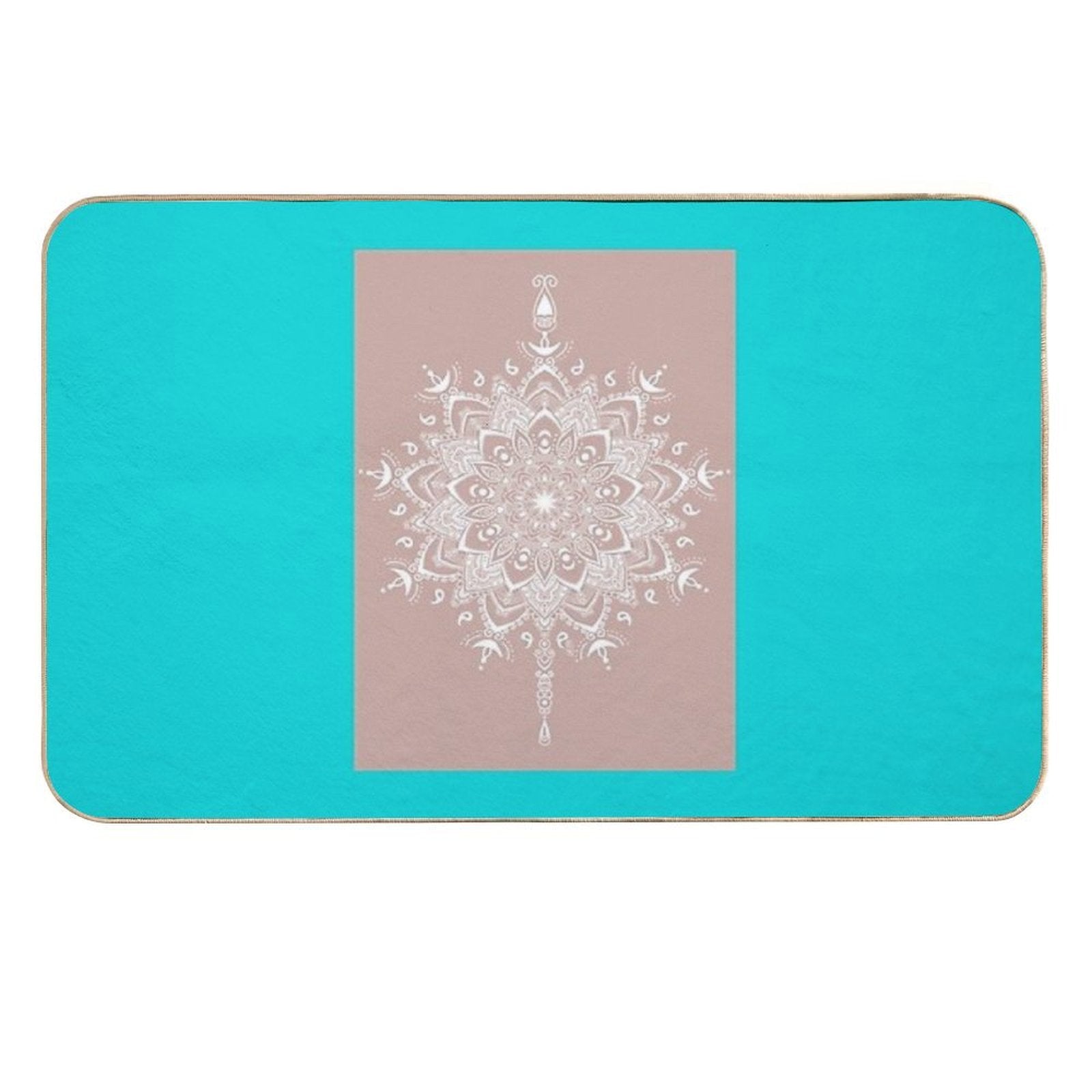 Madala Deco Photographic Print  Eco-Friendly Bath Mat