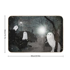 Twilight Ghosts  Rapid-Drying Bath Mat