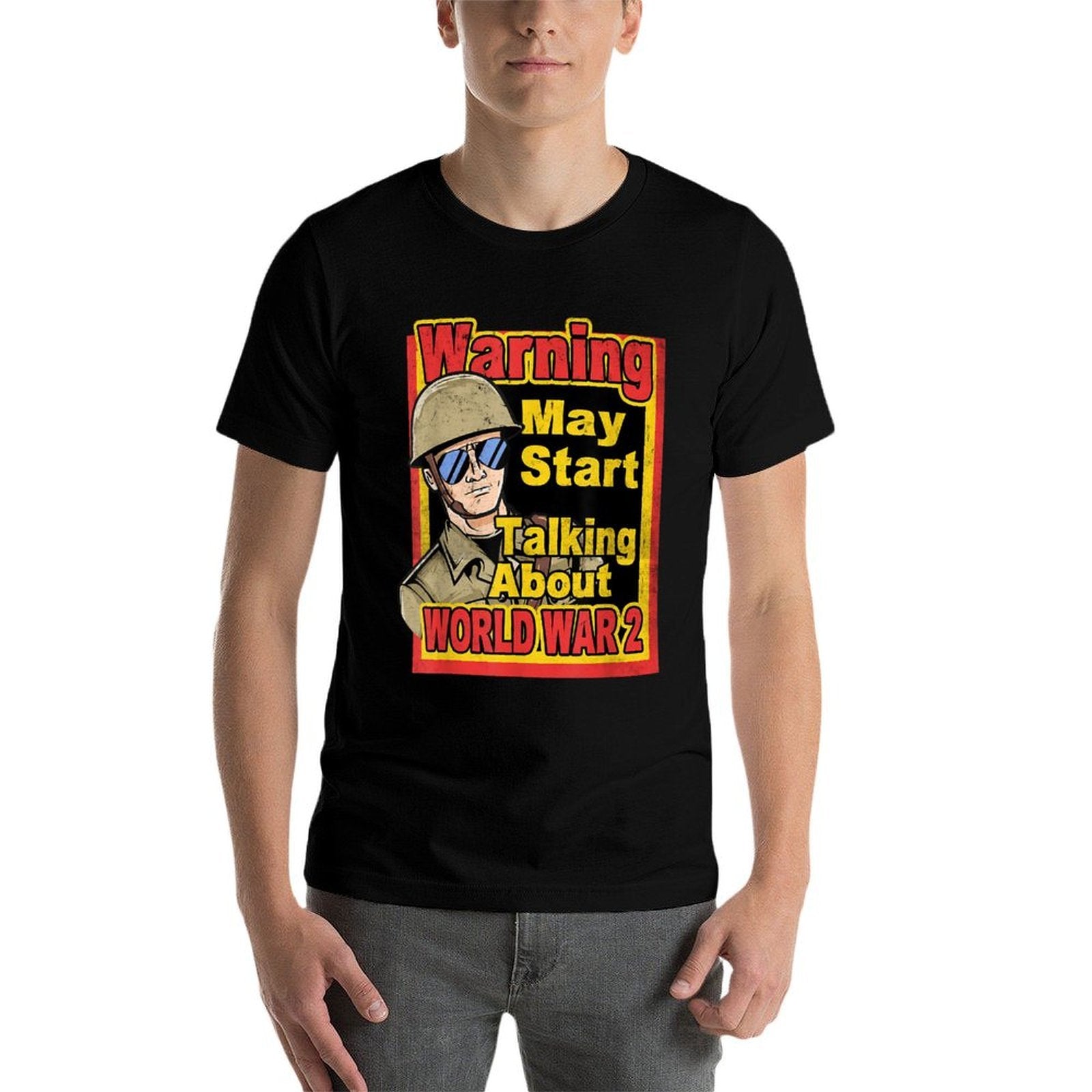 Vintage WW2 Memorabilia WWII History Buff Costume  Moisture-wicking T-Shirt