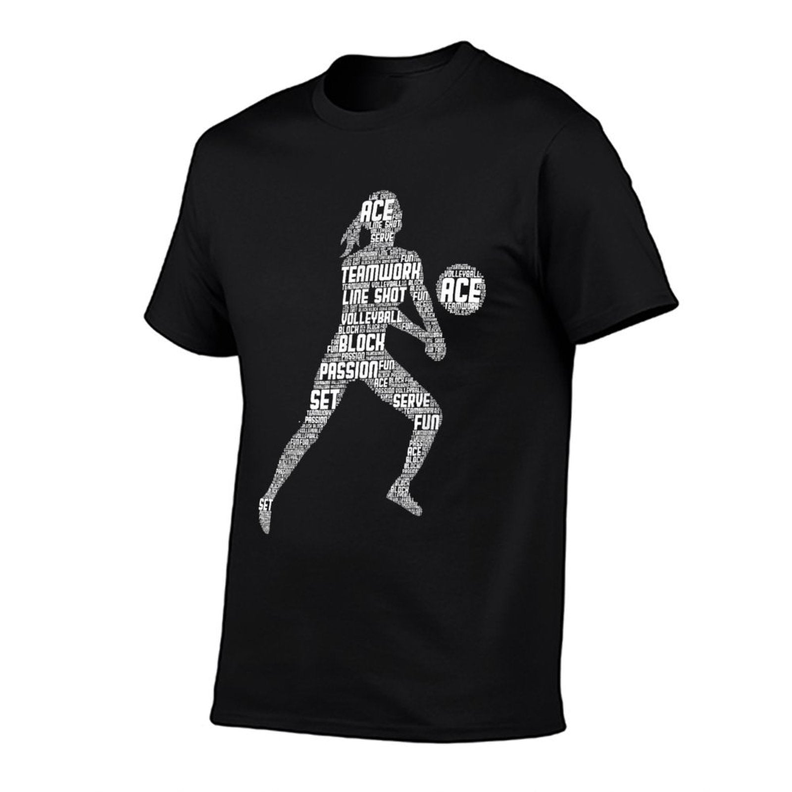 Volleyball Girl Women Youth  Quick-drying T-Shirt