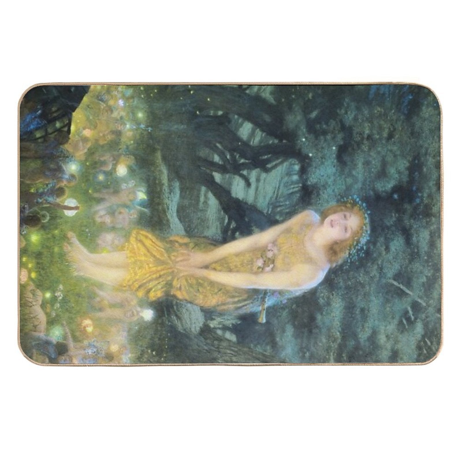 Midsummer Eve Edward Robert Hughes  Multi-Purpose Bath Mat