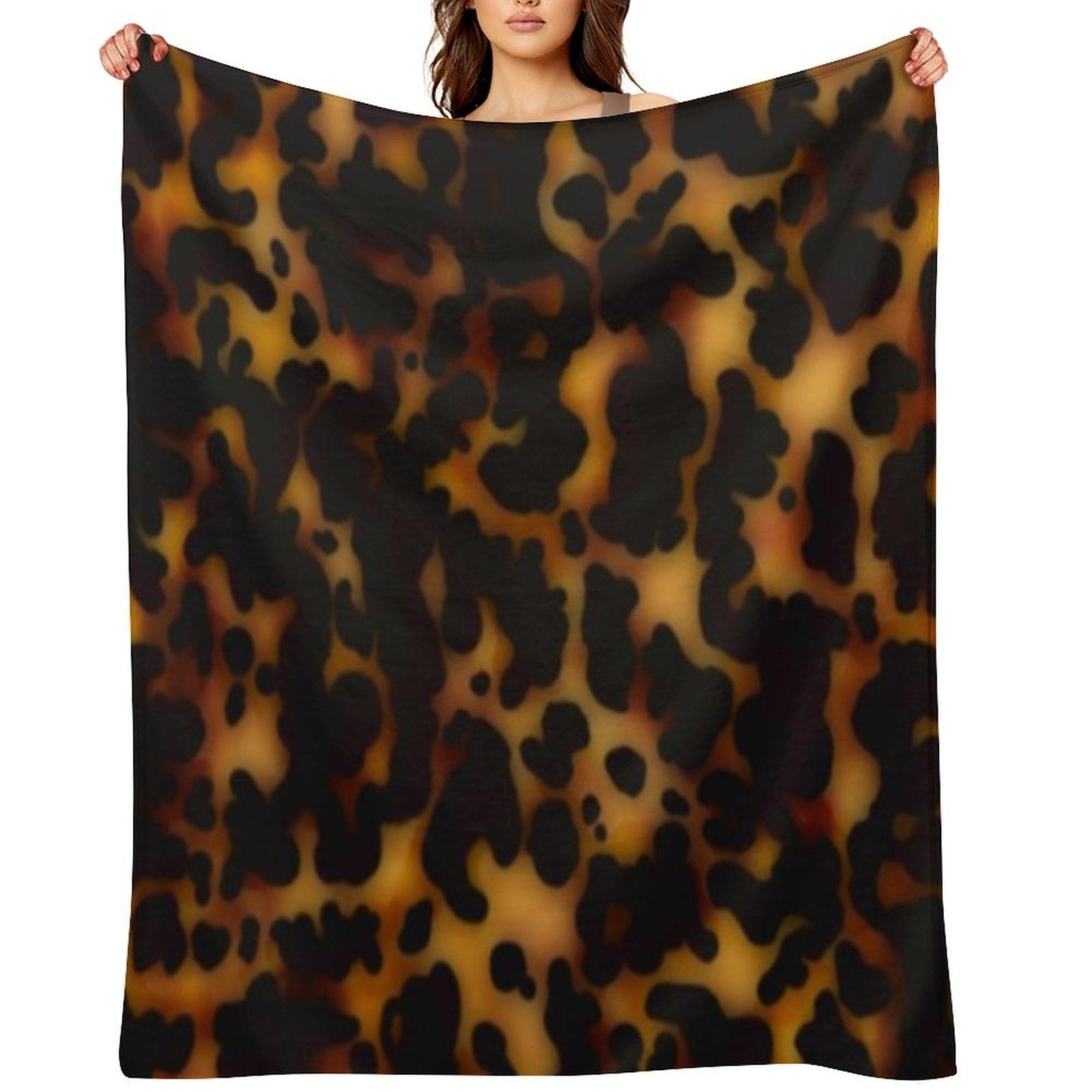 Tortoiseshell Tortoise Shell Gift-ready Throw Blanket