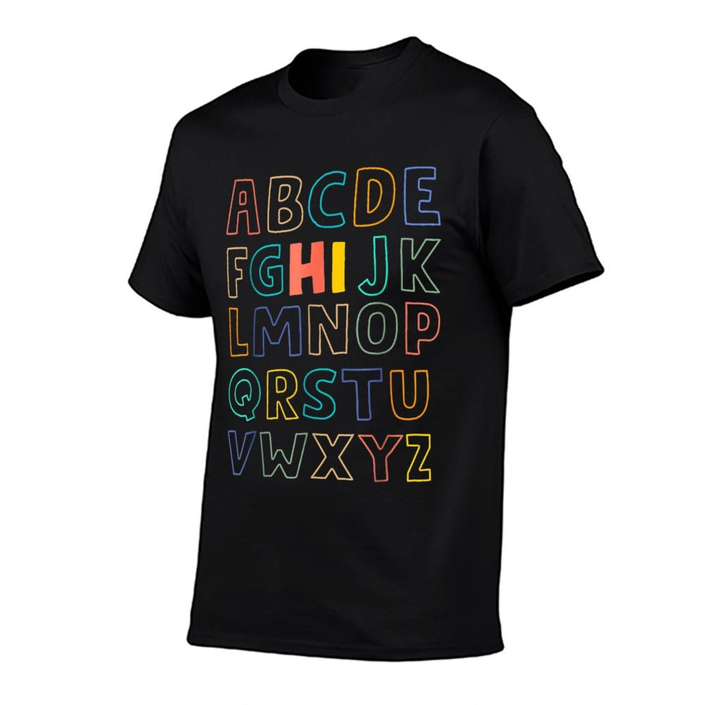 Funny Pre K Kindergarten Hi Alphabet Back To School Teachers Men Women Kids  Moisture-wicking T-Shirt