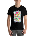 Whimsical Christmas Quote for Holiday Lovers  Fade-proof Color T-Shirt
